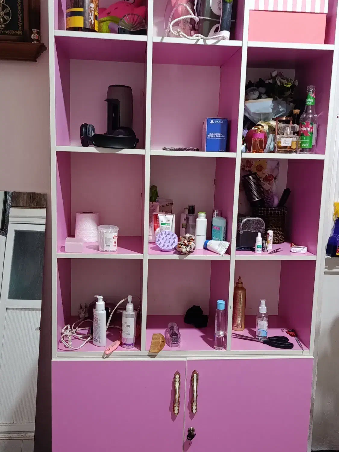 کمد قفسه|کتابخانه، شلف، قفسه‌های دیواری|الوند, |دیوار