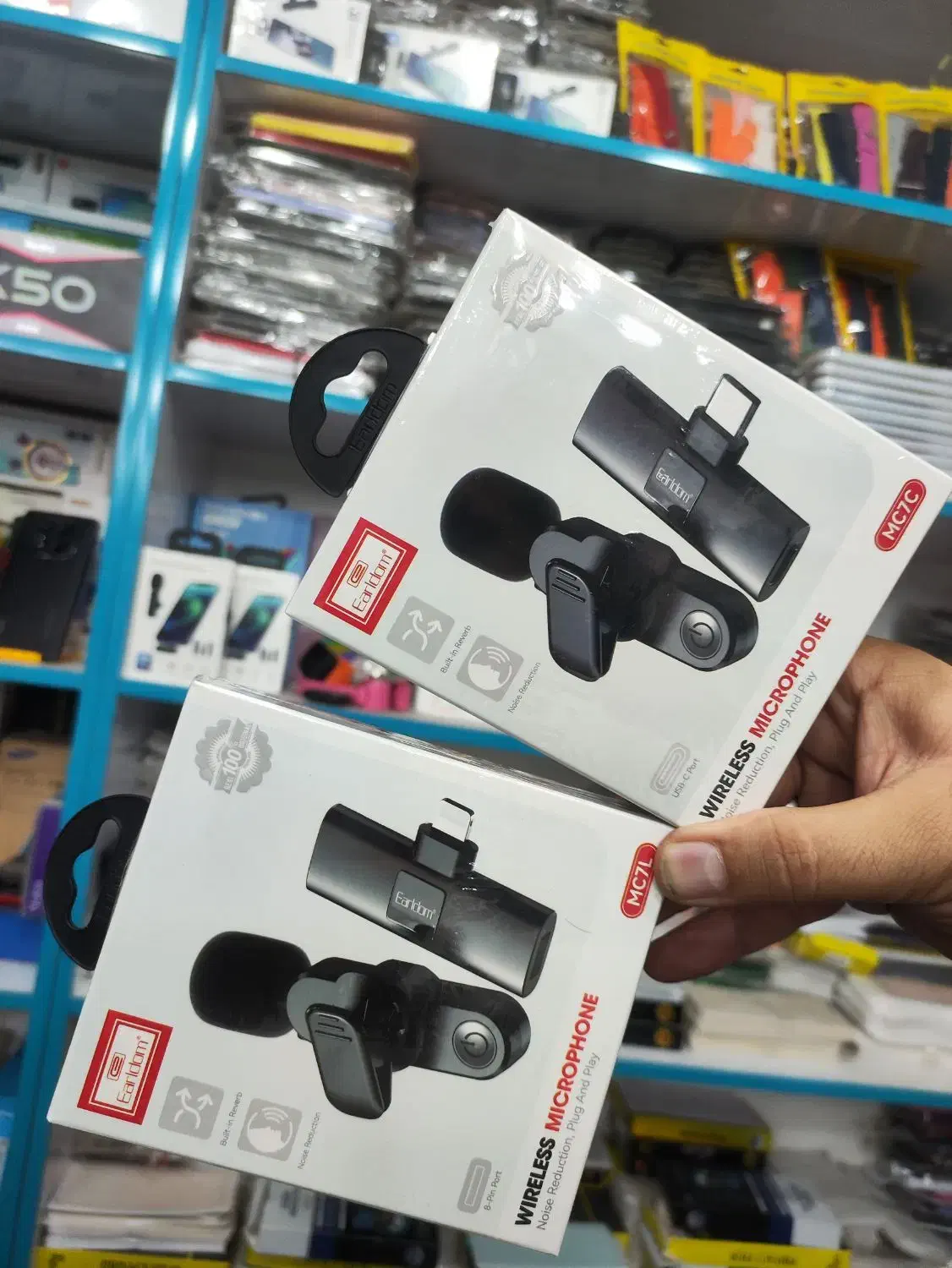 میکروفون های حرفه ای مناسب تولید محتوا و آموزشی|لوازم جانبی موبایل و تبلت|قم, نیروگاه|دیوار