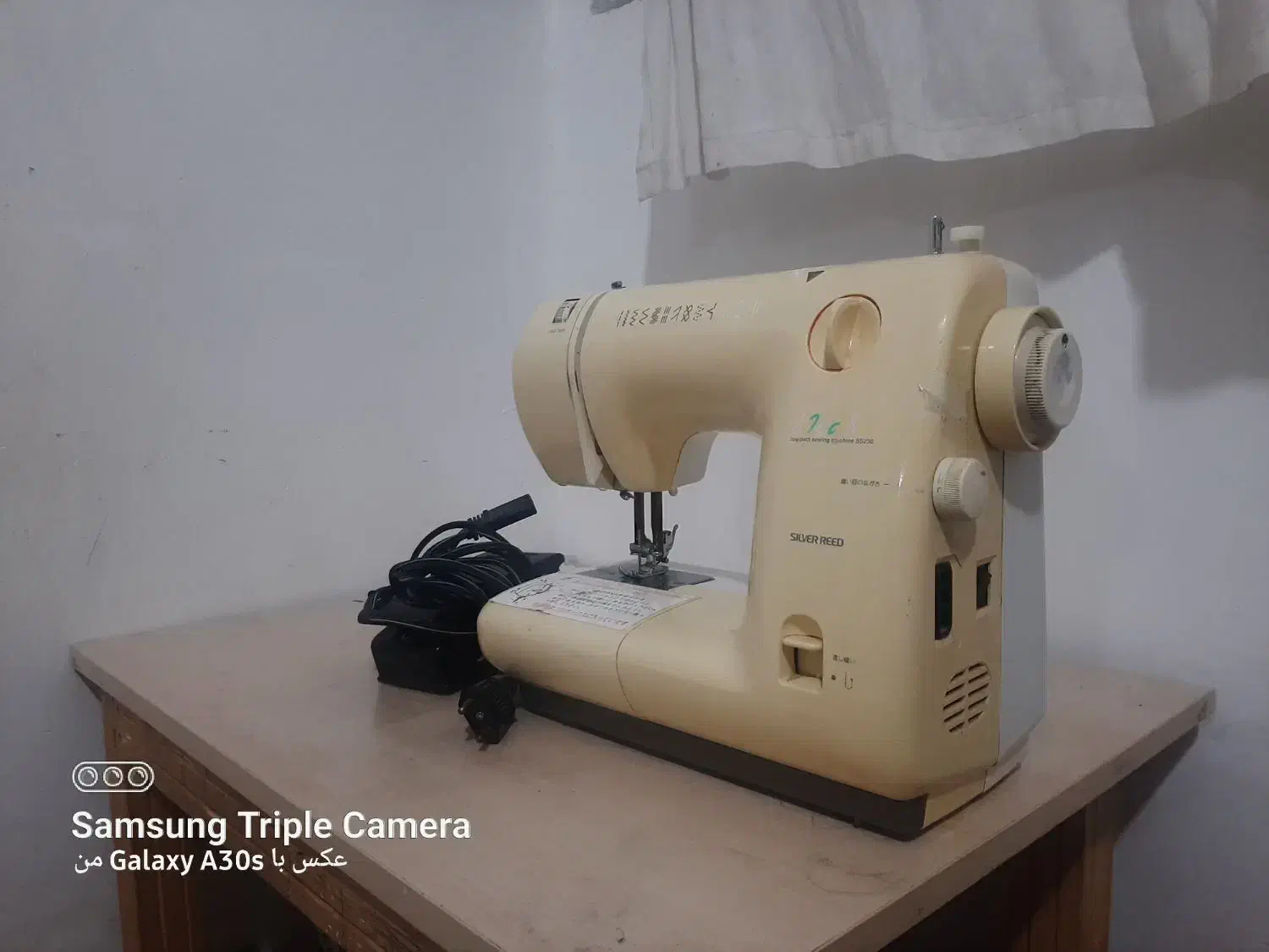 چرخ خیاطی فرز توسن بزرگ ضبط پاناسونیک ۵ دیسک|چرخ خیاطی و ریسندگی|چناران, |دیوار