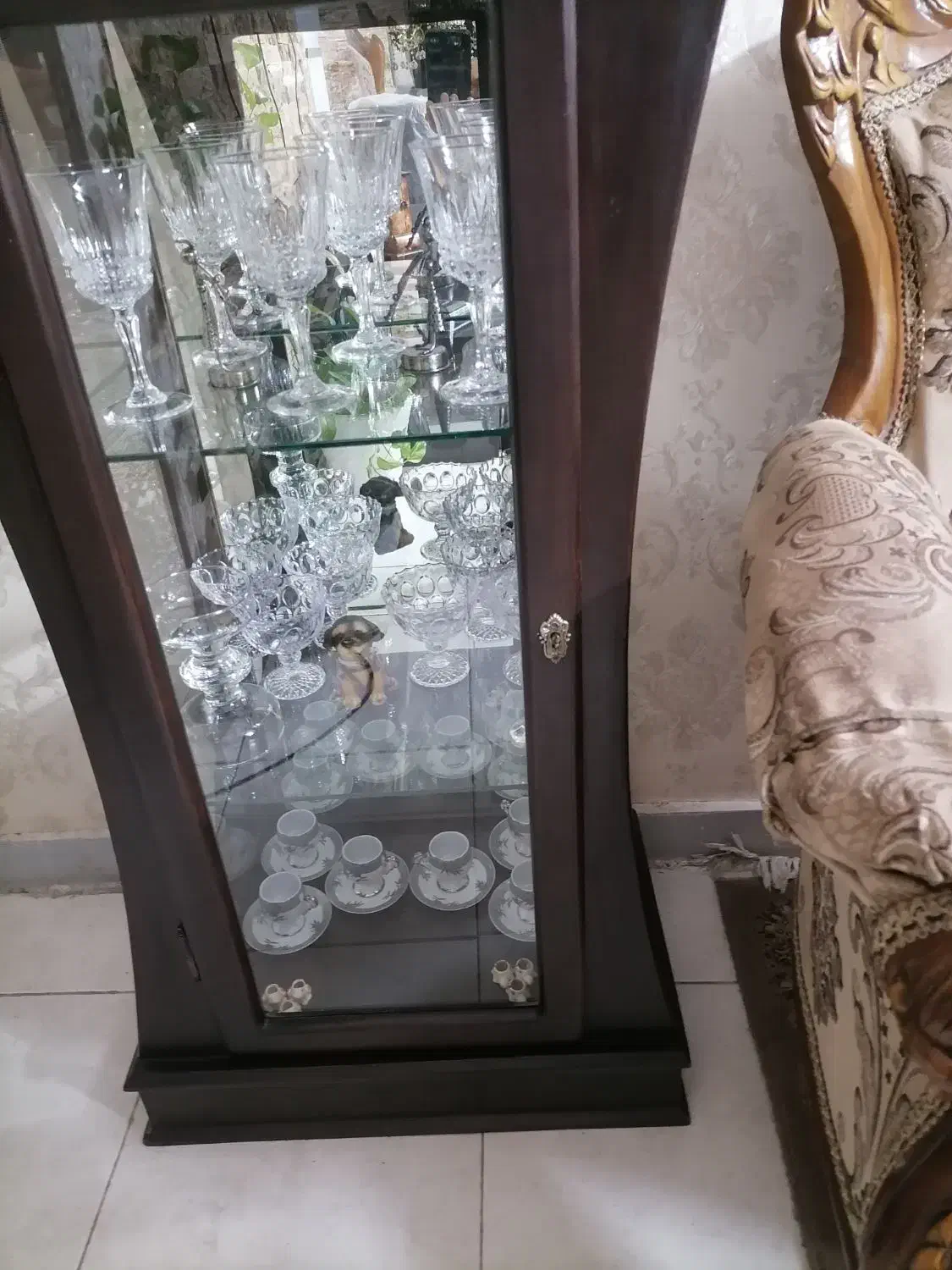 دوعدد بوفه کوتاه قهواای سوخته تمیز|بوفه، ویترین، کنسول|قرچک, پارس سرام|دیوار