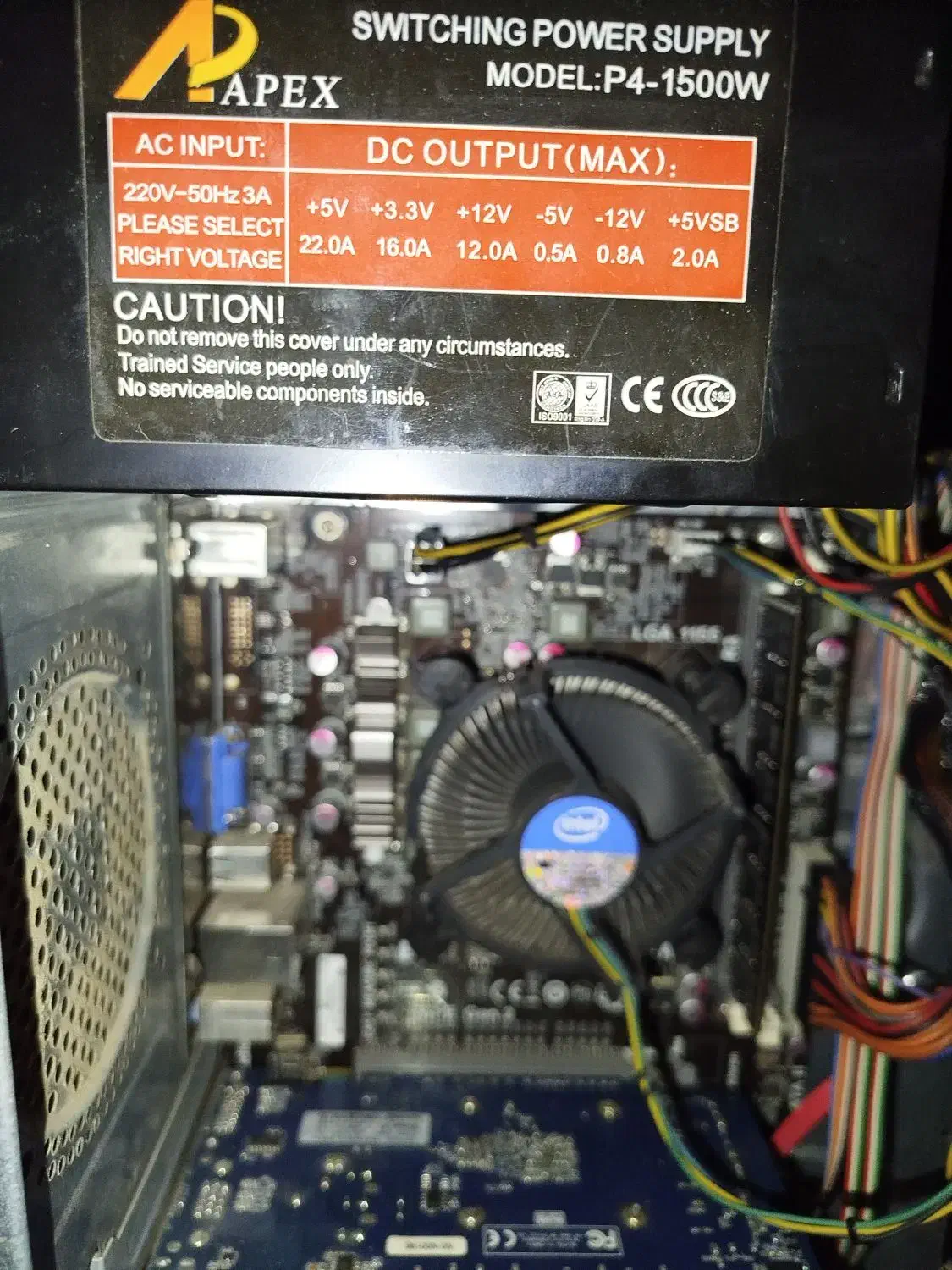 سیستم کامپیوتر با تمامی وسایل|رایانه رومیزی|مینودشت, |دیوار