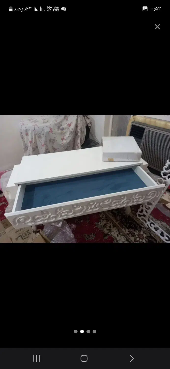 آینه و میز|بوفه، ویترین، کنسول|بهبهان, |دیوار