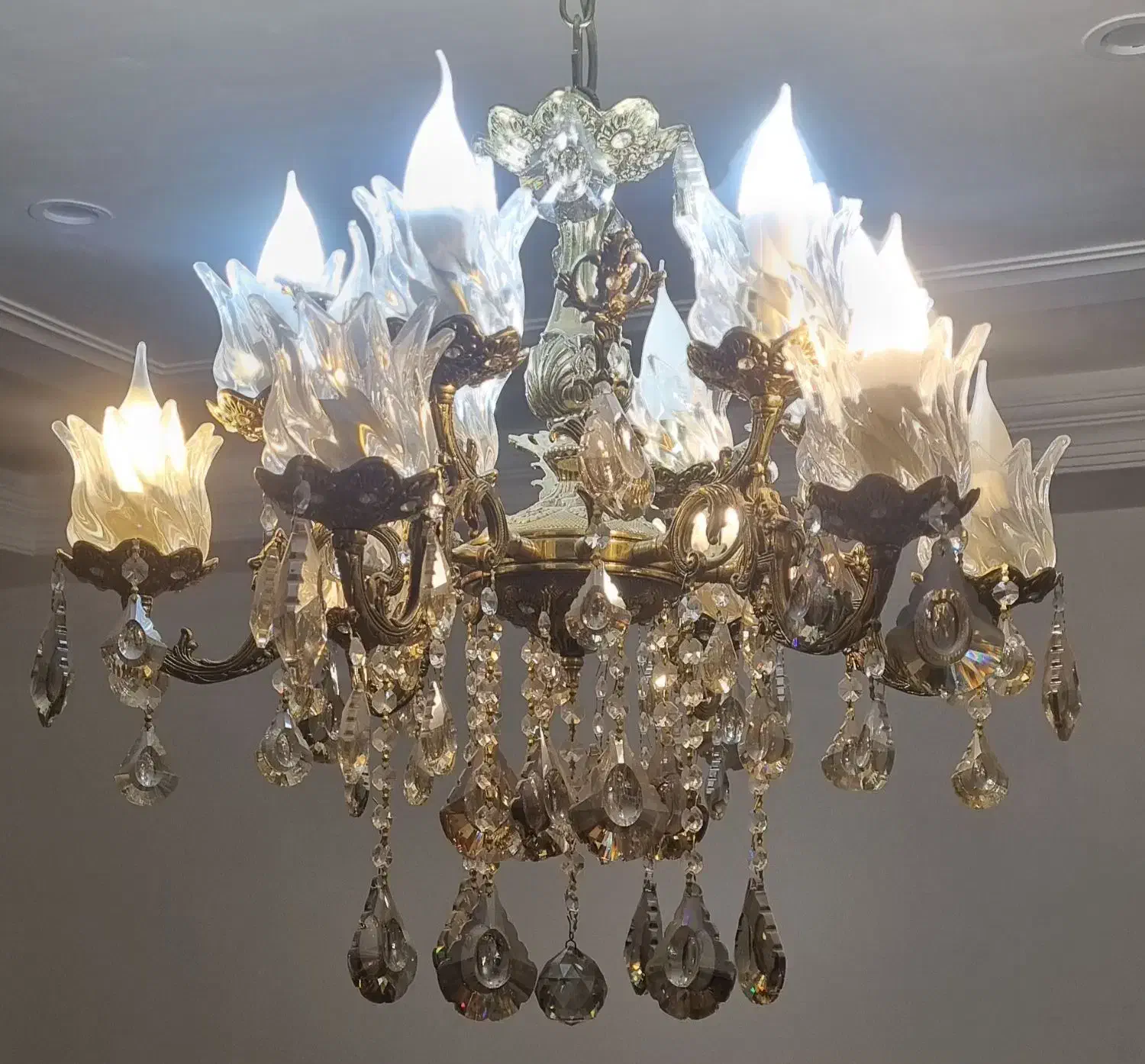 لوستر|لوستر و چراغ آویز|خمین, |دیوار