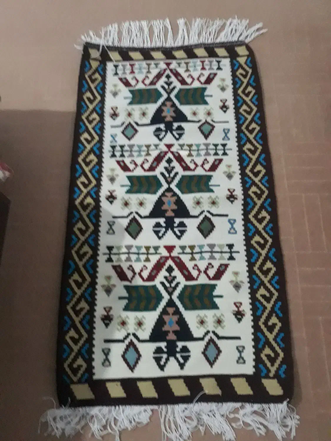 گلیم|گلیم، جاجیم، گبه|نمین, |دیوار