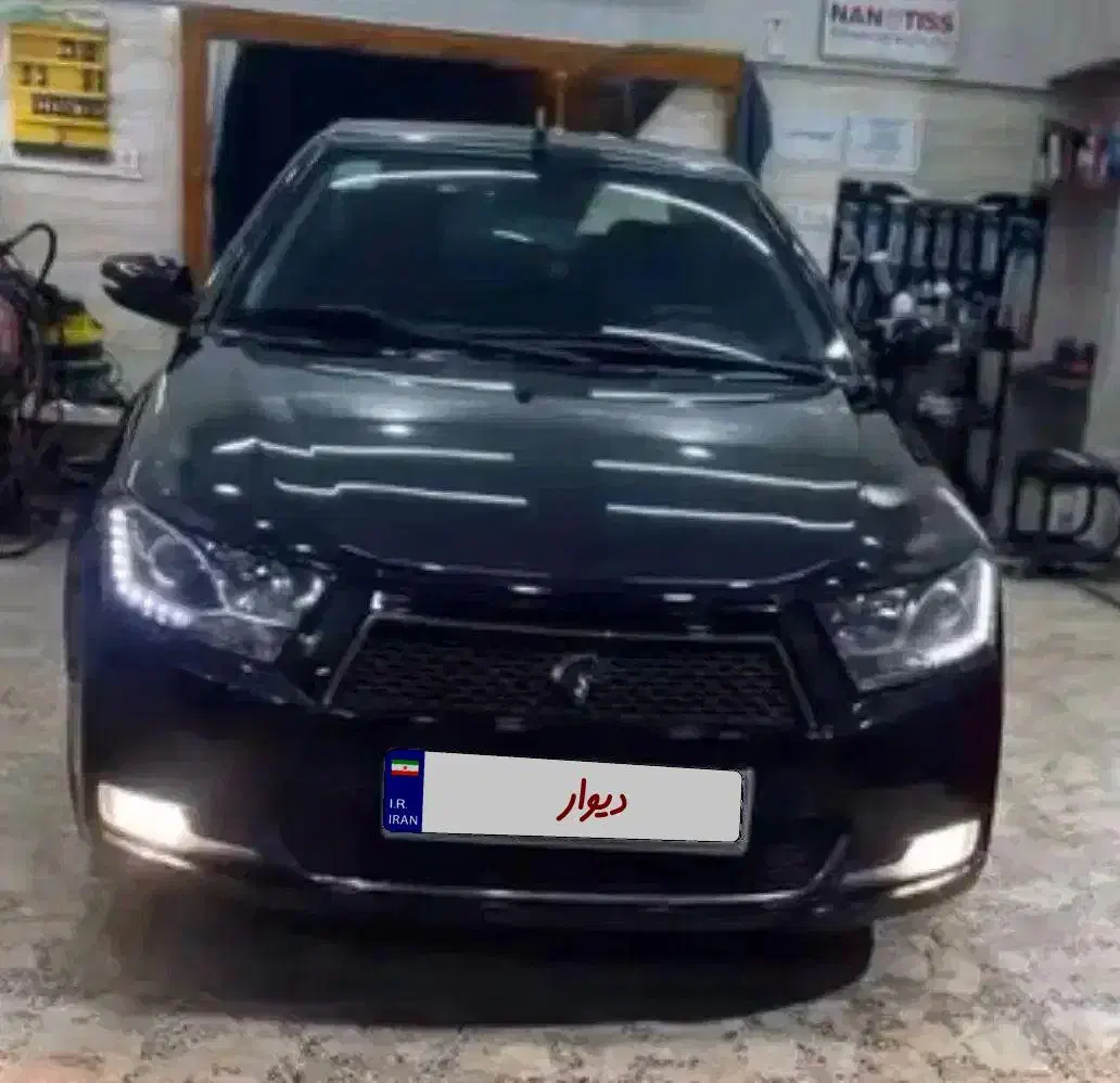 دنا مشکی تیپ ۲مدل ۱۳۹۶|خودرو سواری و وانت|رشت, جانبازان|دیوار