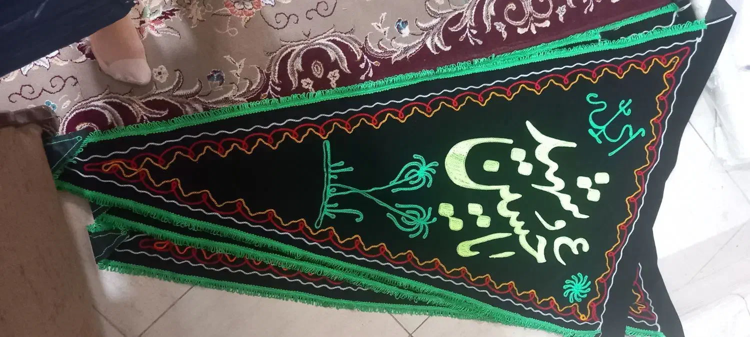 پرچم مذهبی|پرده، رانر، رومیزی|مشهد, امام خمینی|دیوار