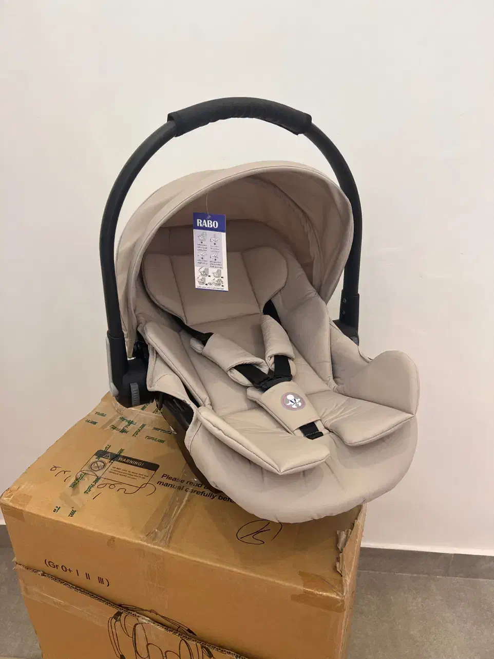 کریر رابو نو با جعبه و بدون استفاده|کالسکه و لوازم جانبی|رشت, چله خانه|دیوار