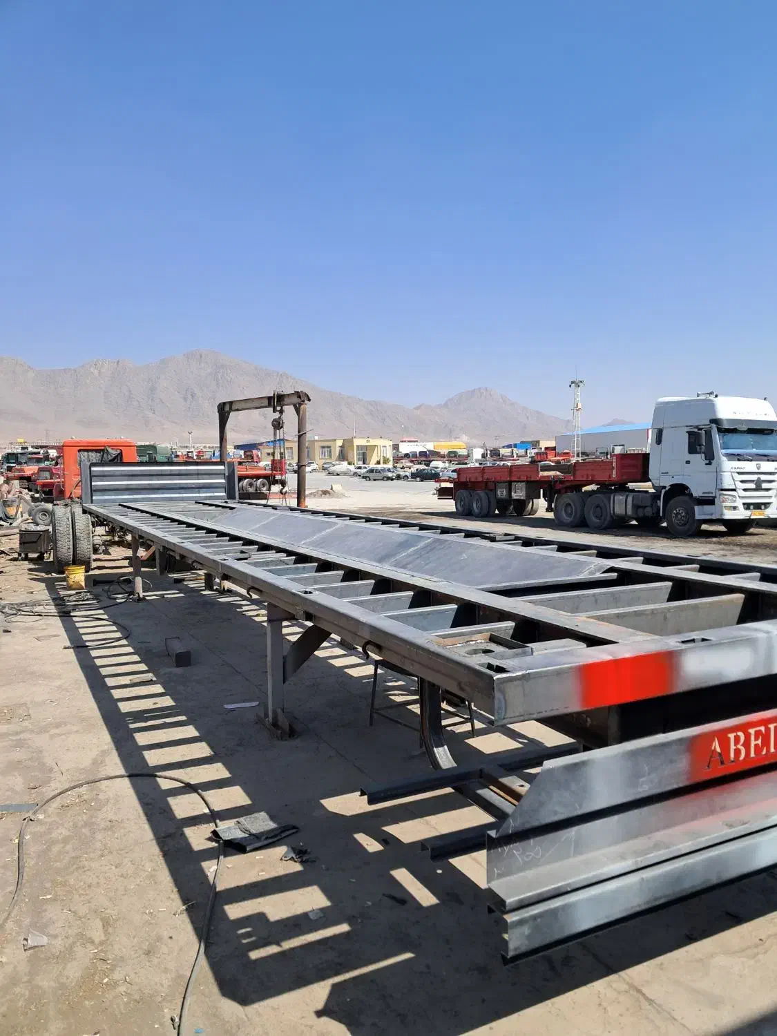 کفی تریلی سه محور و دومحور رولکش مبارکه ساز|قطعات یدکی و لوازم جانبی|مبارکه, |دیوار