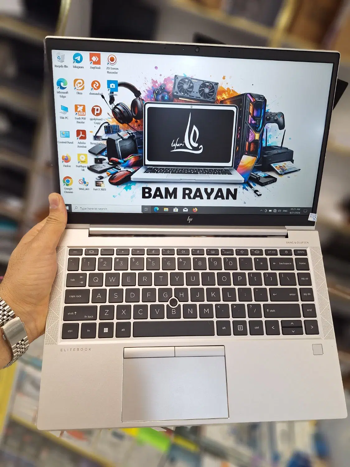 لپ تا 6 هستهای hp 845 G8|رایانه همراه|شهرکرد, |دیوار