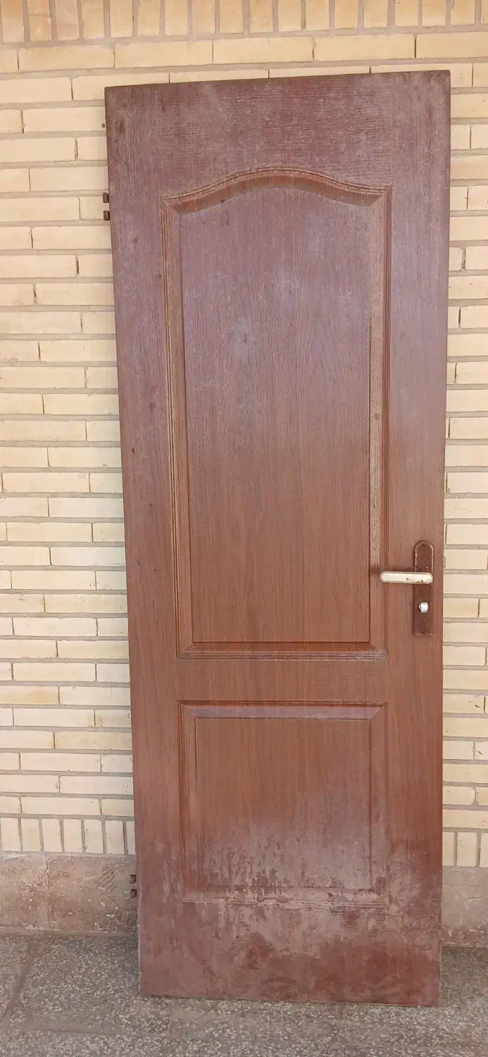 فروش درب حموم و دستشویی چوبی دست دوم|مصالح و تجهیزات ساختمان|اردکان, |دیوار