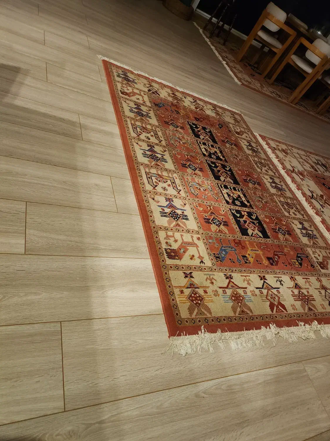 فرش طرح گبه|فرش|رویان, |دیوار