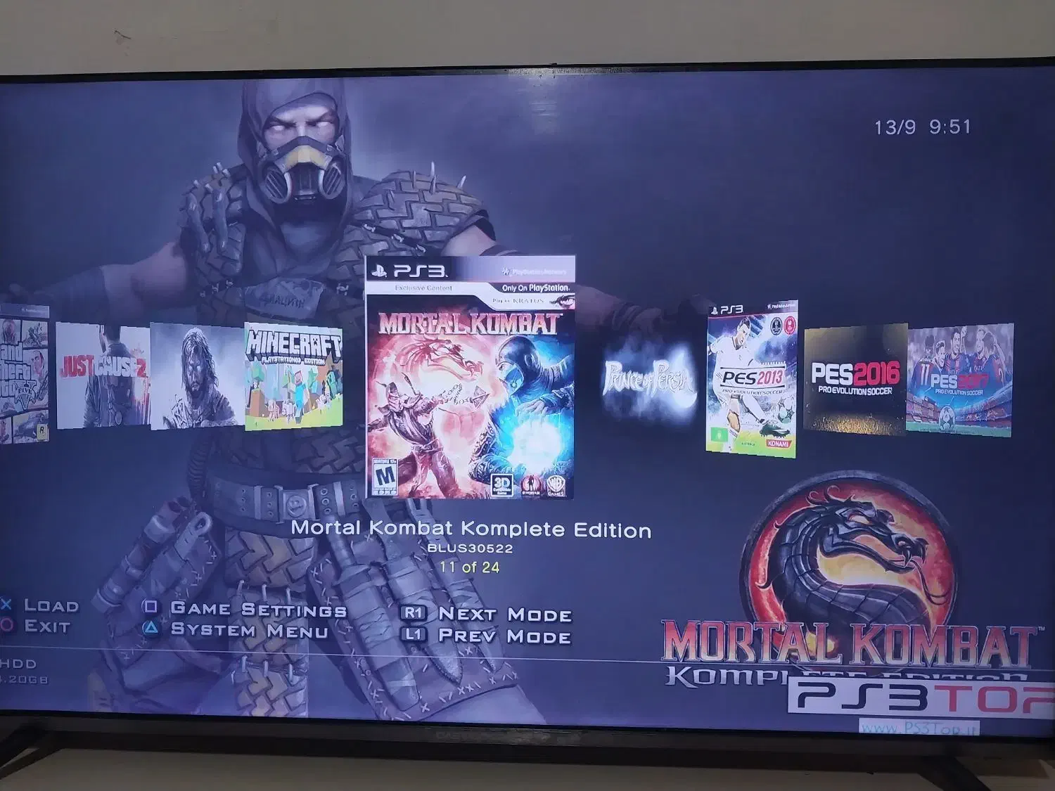 پی اس تری ps3 اسلیم به همراه ۴عدد دسته و ۲۵بازی|کنسول، بازی ویدئویی و آنلاین|علیآباد کتول, |دیوار