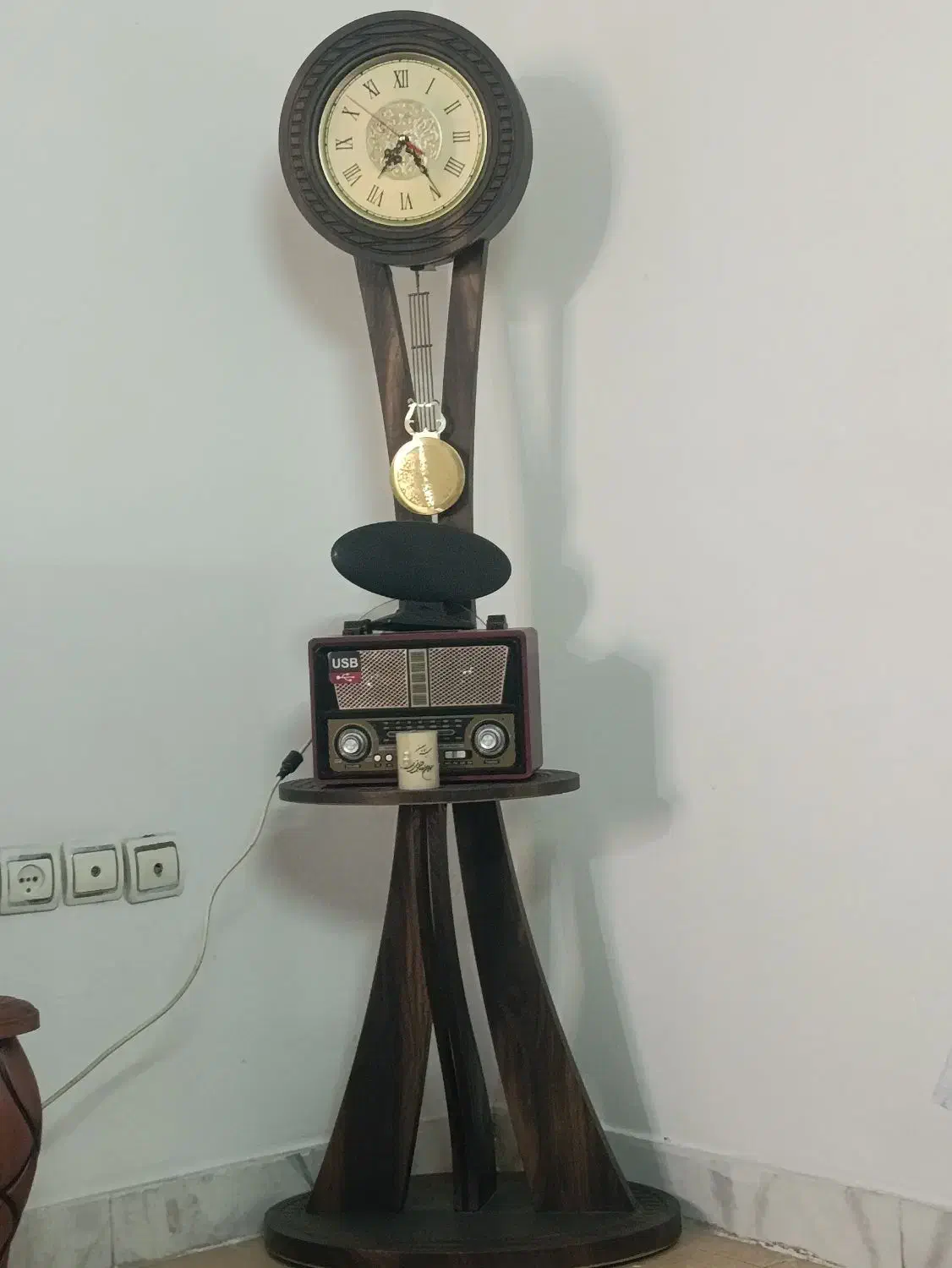 ساعت ایستاده چوبی|ساعت دیواری و تزئینی|تهران, فلاح|دیوار