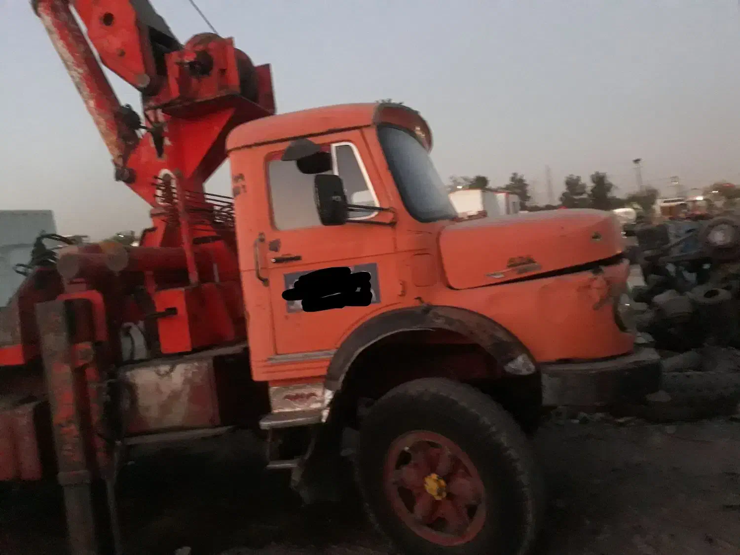 جرثقیل بنز۲۶۲۴ ده چرخ مدل۵۷ دستگاه ۱۵تن اصفهان|خودرو سنگین|تهران, آذری|دیوار