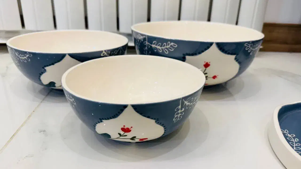 ظروف پذیرایی سرامیکی|ظروف سرو و پذیرایی|گرگان, |دیوار