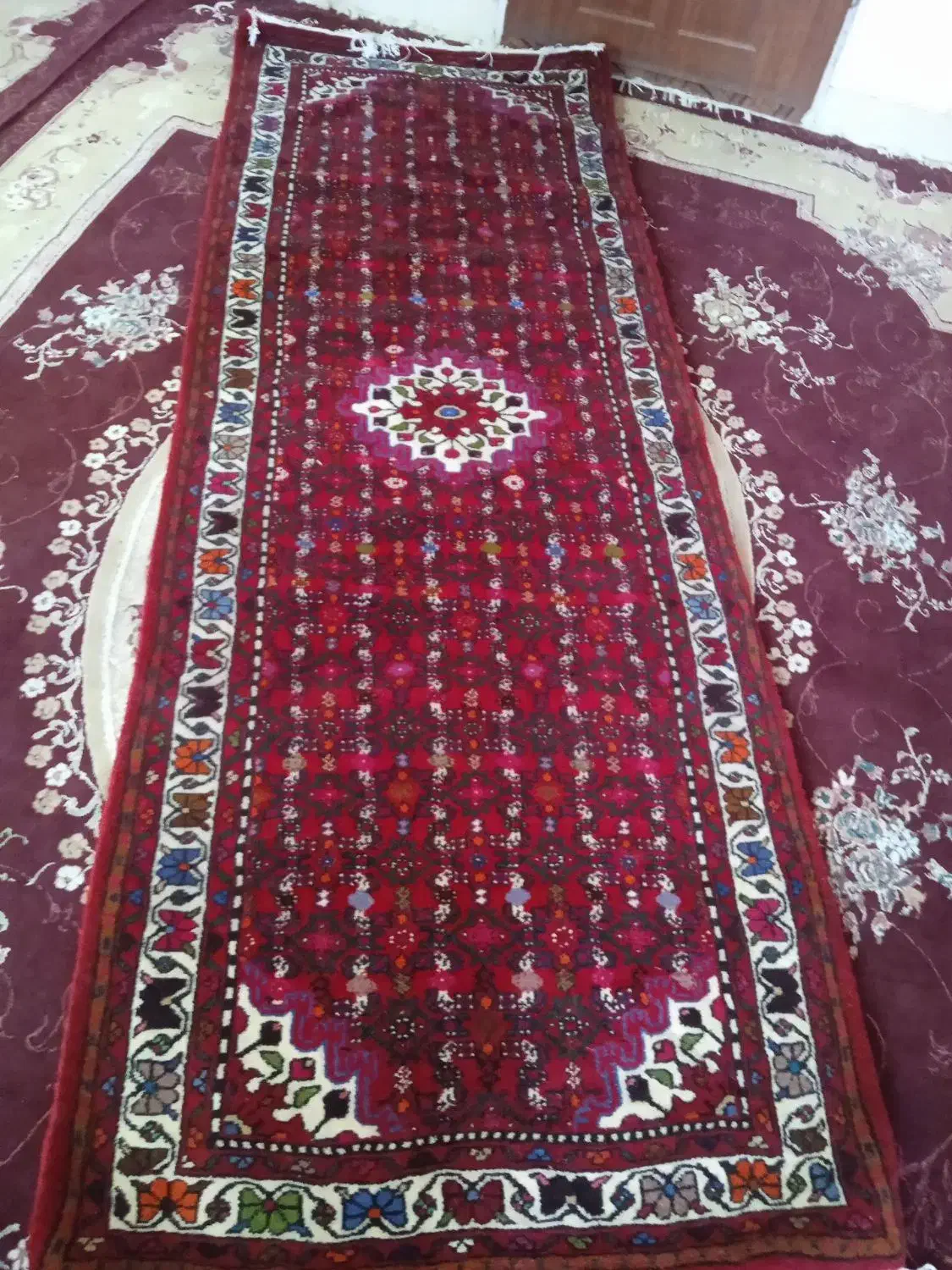 قالی دست باف|فرش|همدان, |دیوار