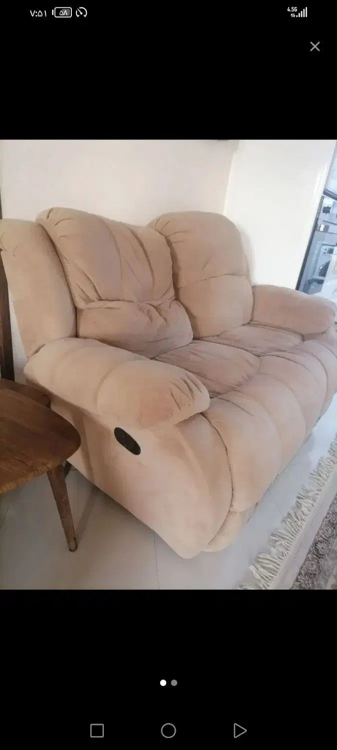 مبل ریلکس|مبلمان خانگی و میز عسلی|قم, زنبیل آباد|دیوار