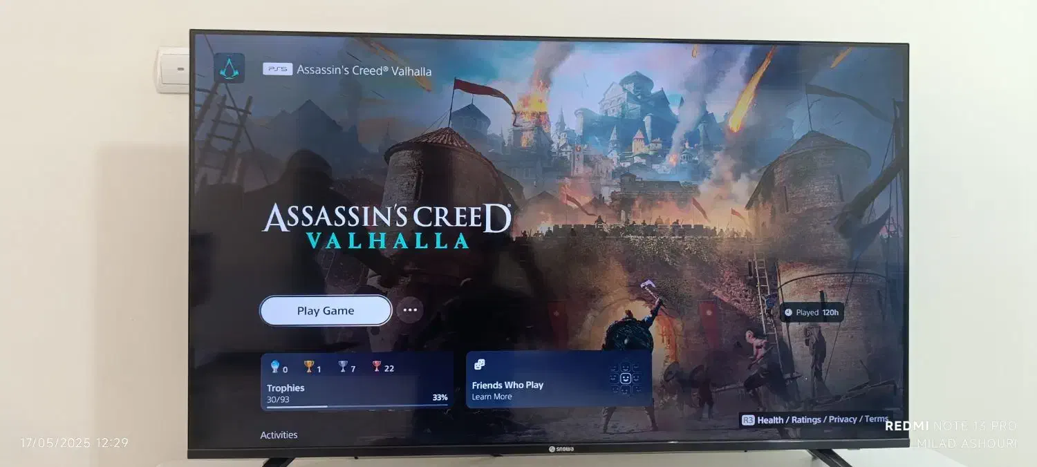 ps5 (slim) استاندارد ریجن ۲ اروپا|کنسول، بازی ویدئویی و آنلاین|شهریار, یوسف آباد صیرفی|دیوار