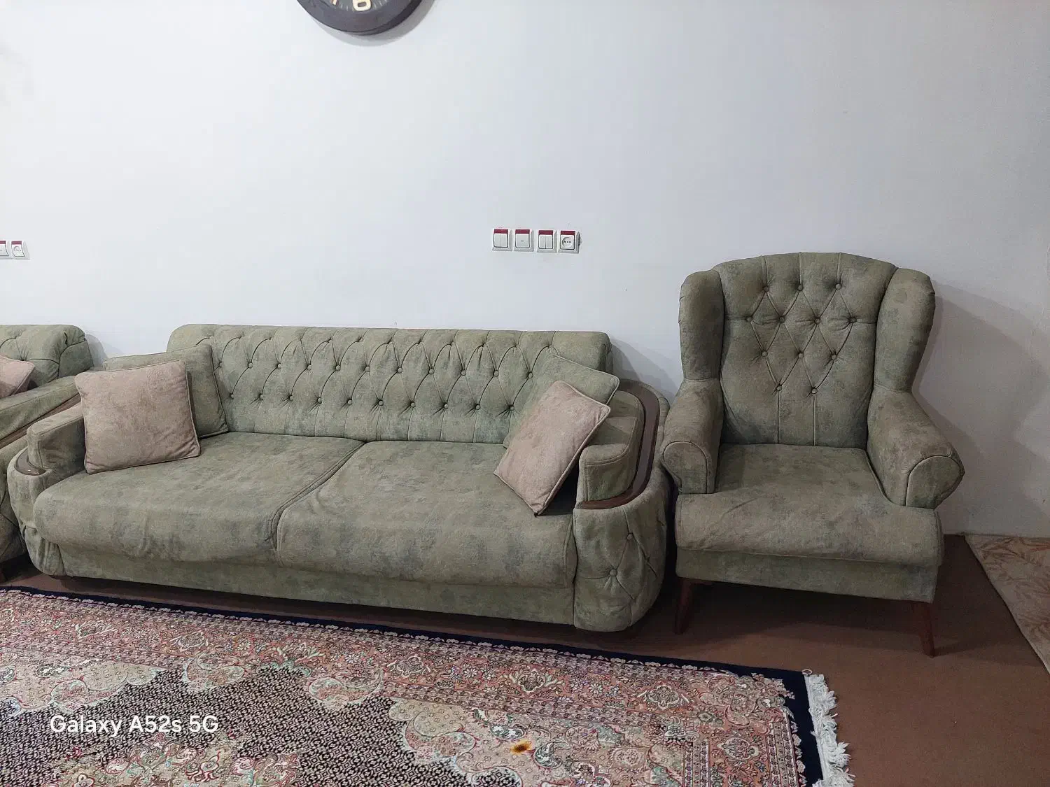 مبل ۱۰نفره Nisaدرحد بدون پارگی ونشست|مبلمان خانگی و میز عسلی|کامیاران, |دیوار