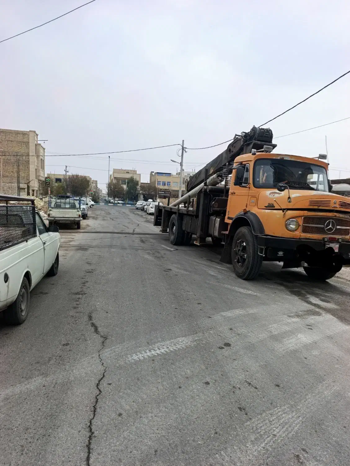 جرثقیل بنز ده تن|خودرو سنگین|یزد, |دیوار