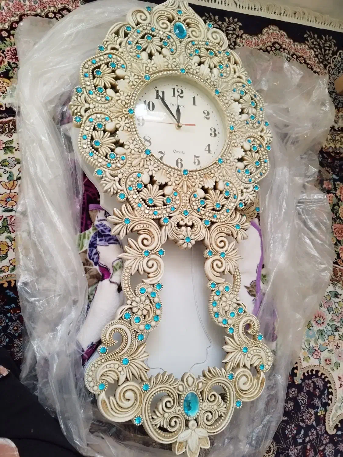 ساعت دیواری|ساعت دیواری و تزئینی|مبارکه, |دیوار