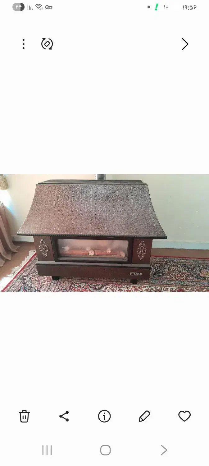 بخاری نیک کالا در حد نو|اجاق گاز و لوازم برقی پختوپز|اصفهان, سرشبادران|دیوار