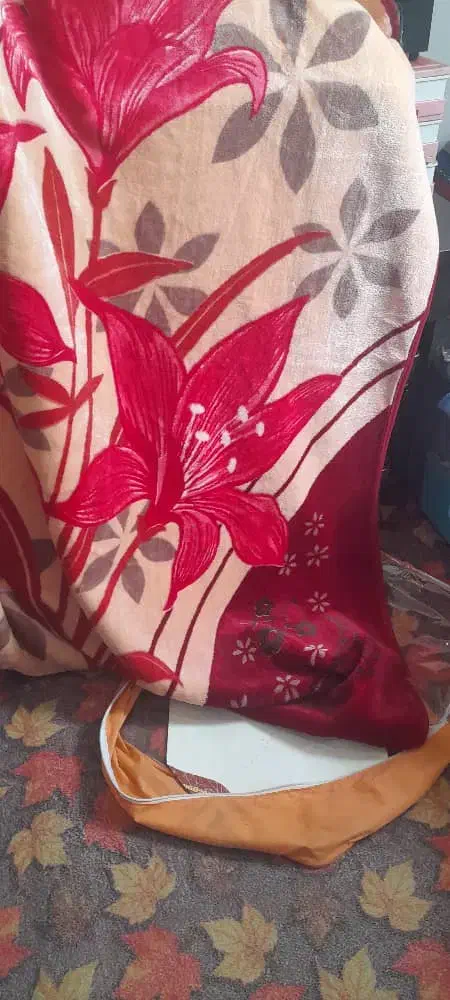 پتوی گلبافت یک نفره|رختخواب، بالش، پتو|رشت, معلولین|دیوار