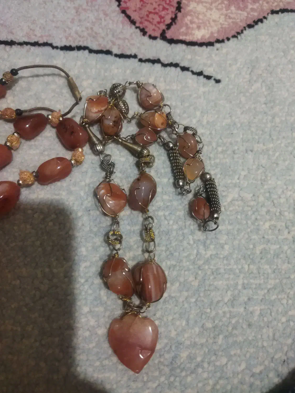 گردنبند عقیق|جواهرات|ماهدشت, |دیوار