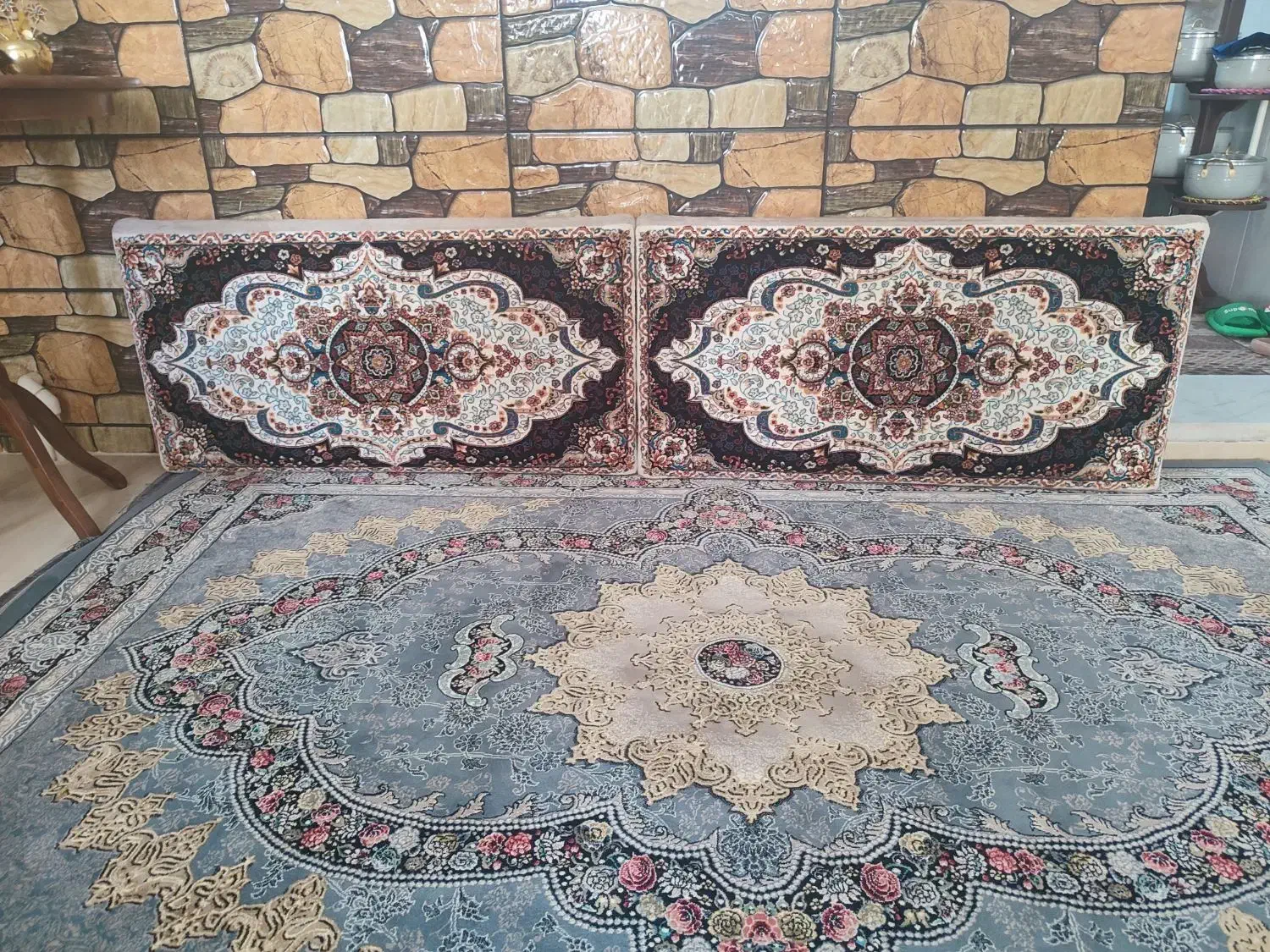 پشتی نو|پشتی|قزوین, |دیوار