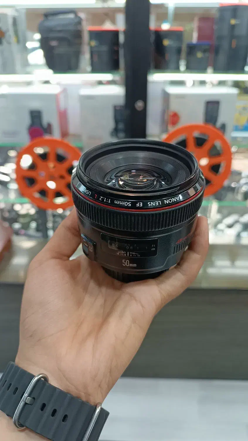 lens canon 50 F1.2|دوربین عکاسی و فیلمبرداری|تهران, امام خمینی|دیوار