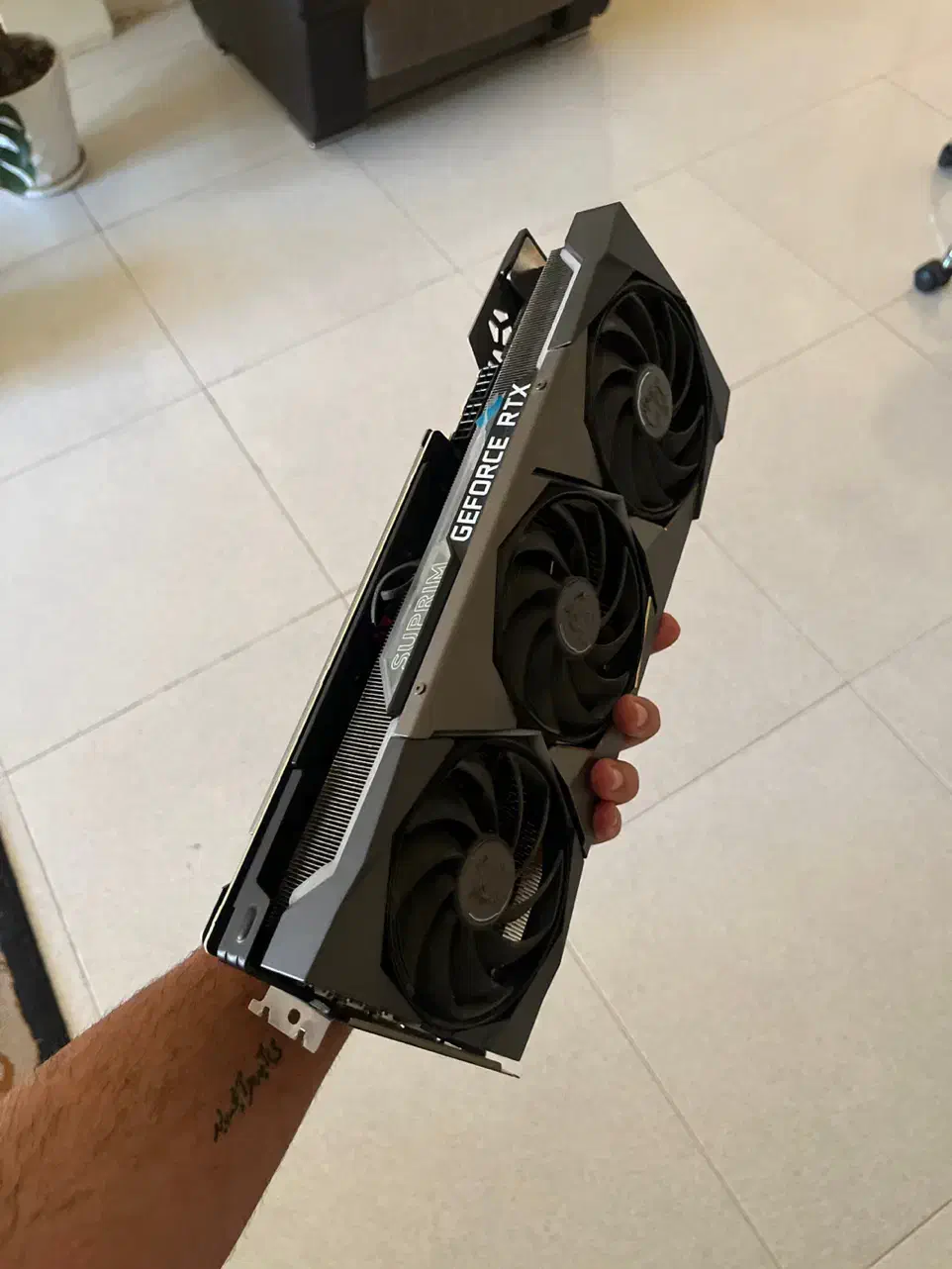 کارت گرافیک MSI 3070 ti Suprim X 8GB|قطعات و لوازم جانبی رایانه|شیراز, قدوسی شرقی|دیوار