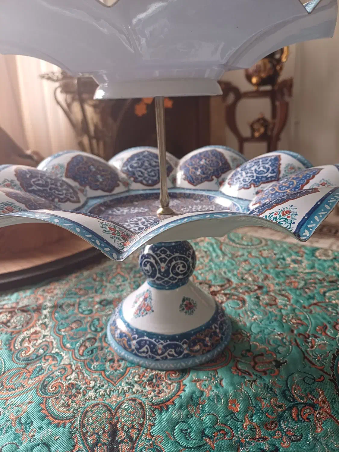 ظرف میناکاری اصفهان|ظروف سرو و پذیرایی|آمل, |دیوار