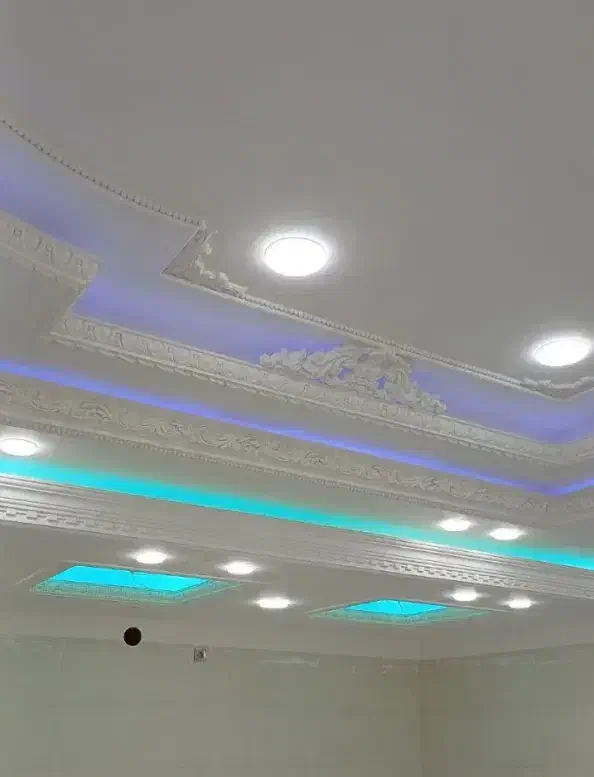 گچکاری گچ بری ابزار لکه گیری و تمام نقش های|خدمات پیشه و مهارت|امیدیه, |دیوار