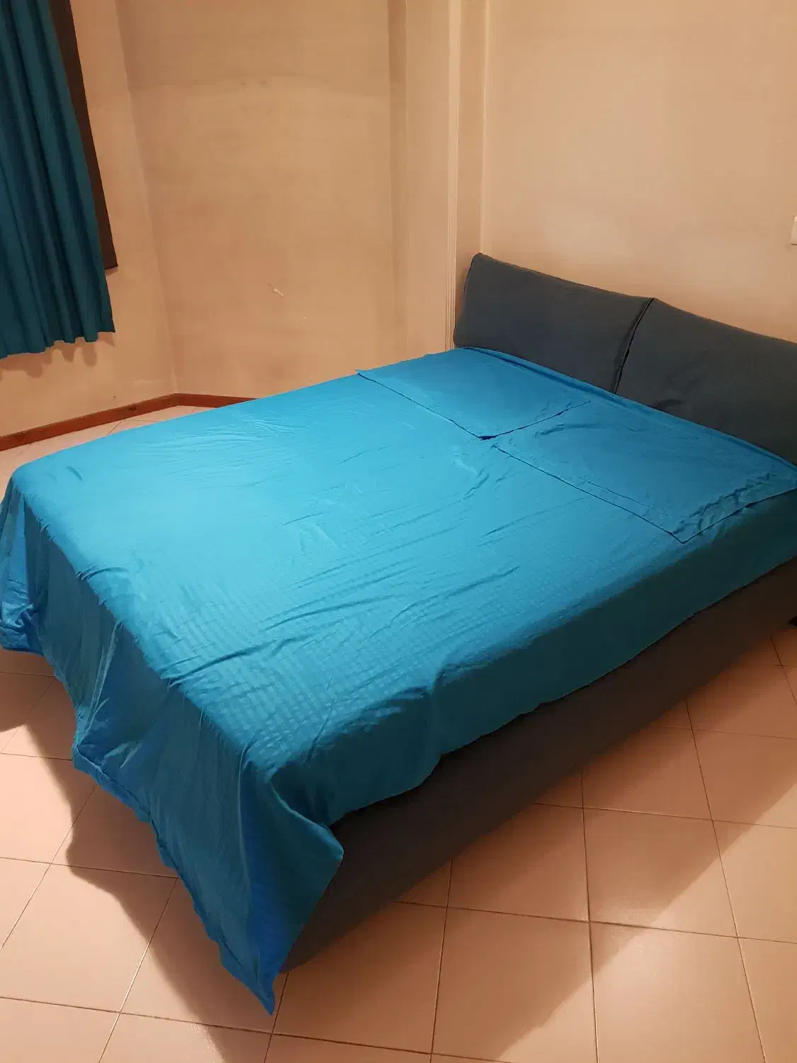 روکش کاور کیسه ای لحاف و روبالشی ساتن نخ پنبه|سرویس روتختی|تهران, قزل قلعه|دیوار