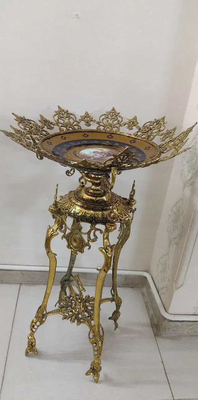 کنار سالنی برنجی سنگین|صنایع دستی و سایر لوازم تزئینی|شهریار, شهرک مصطفی خمینی|دیوار