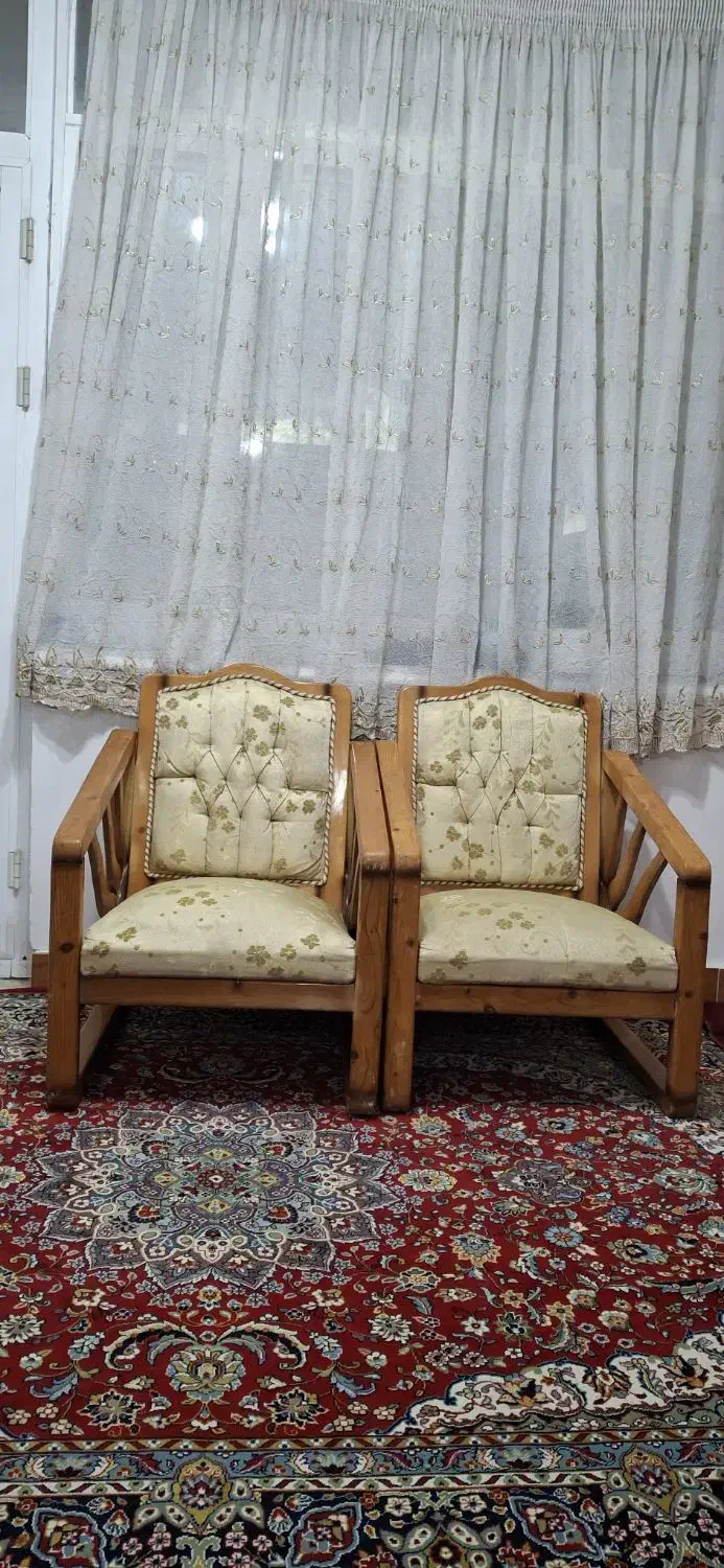 مبل ۸ نفره چوب نراد کلاسیک|مبلمان خانگی و میز عسلی|رشت, دیانتی|دیوار