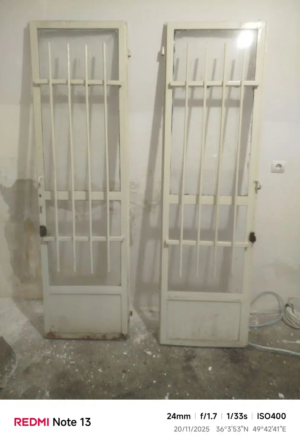 درب ورودی اهنی|مصالح و تجهیزات ساختمان|تاکستان, |دیوار