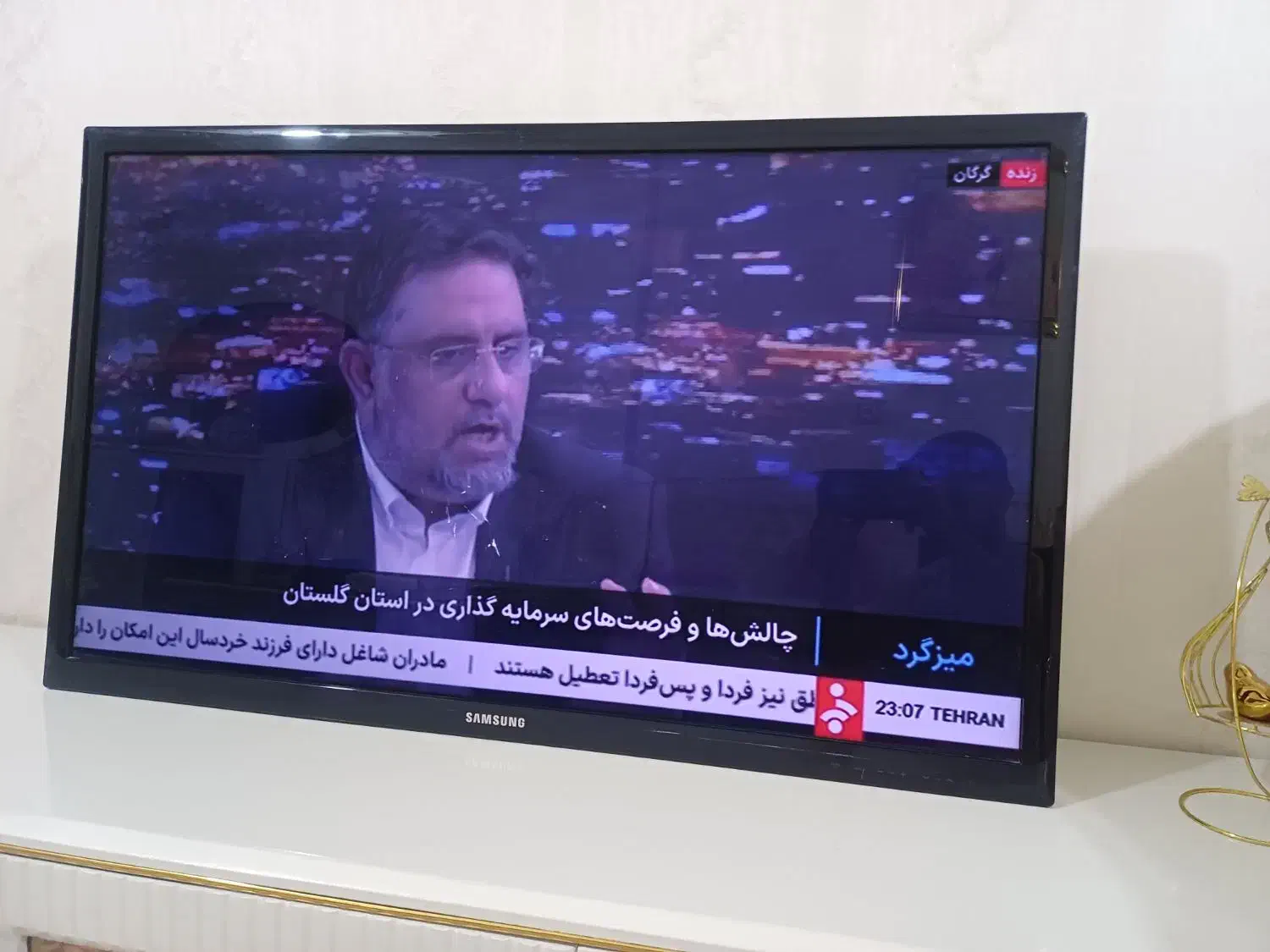 تلویزیون samsung سامسونگ ال ای دی ۴۰ اینچ|تلویزیون و پروژکتور|ری, سیزده آبان|دیوار