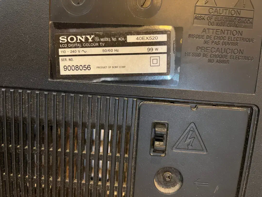تلویزیون ۴۰ اینچ سونی ( ضربه خورده)|تلویزیون و پروژکتور|تهران, مرزداران|دیوار