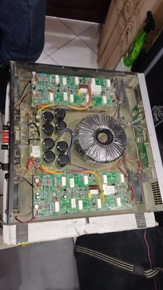 پاوریامها فابریک درحد نو میکروفون باند میکسر|سیستم صوتی خانگی|تهران, حر|دیوار