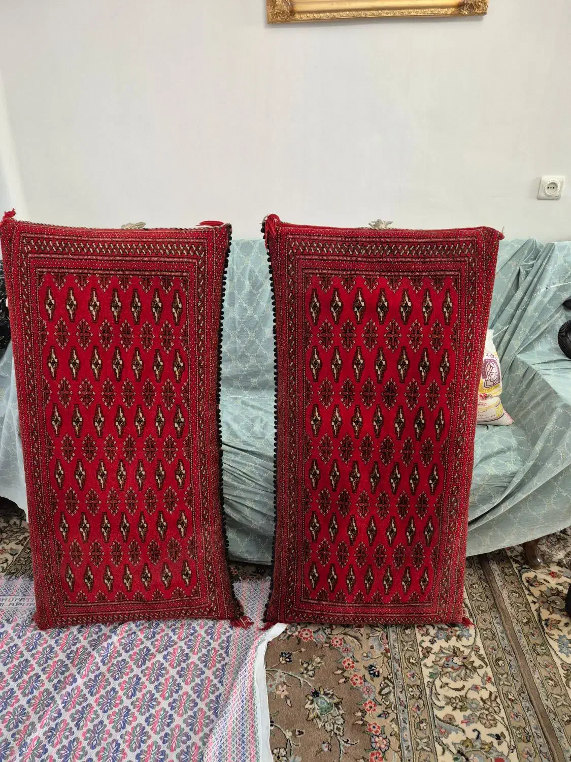 پشتی دستبافت ترکمن|پشتی|تهران, منیریه|دیوار