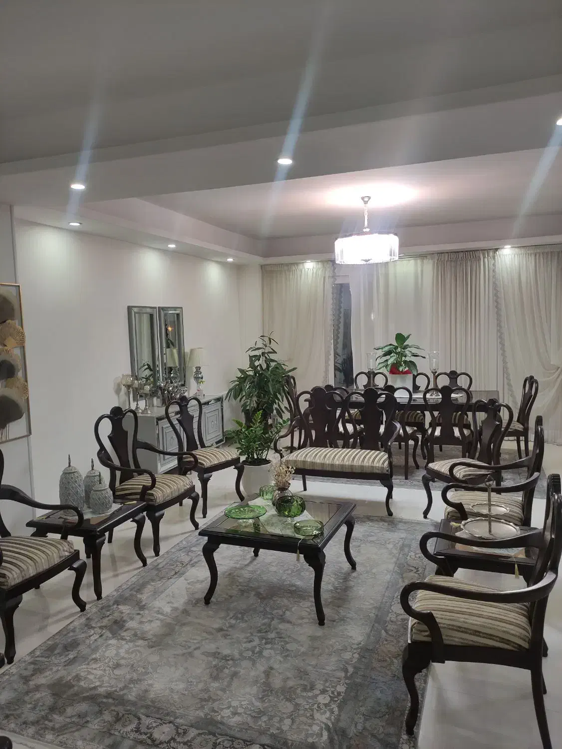 سرویس مبلمان و ناهار خوری چلندر|مبلمان خانگی و میز عسلی|گرگان, |دیوار
