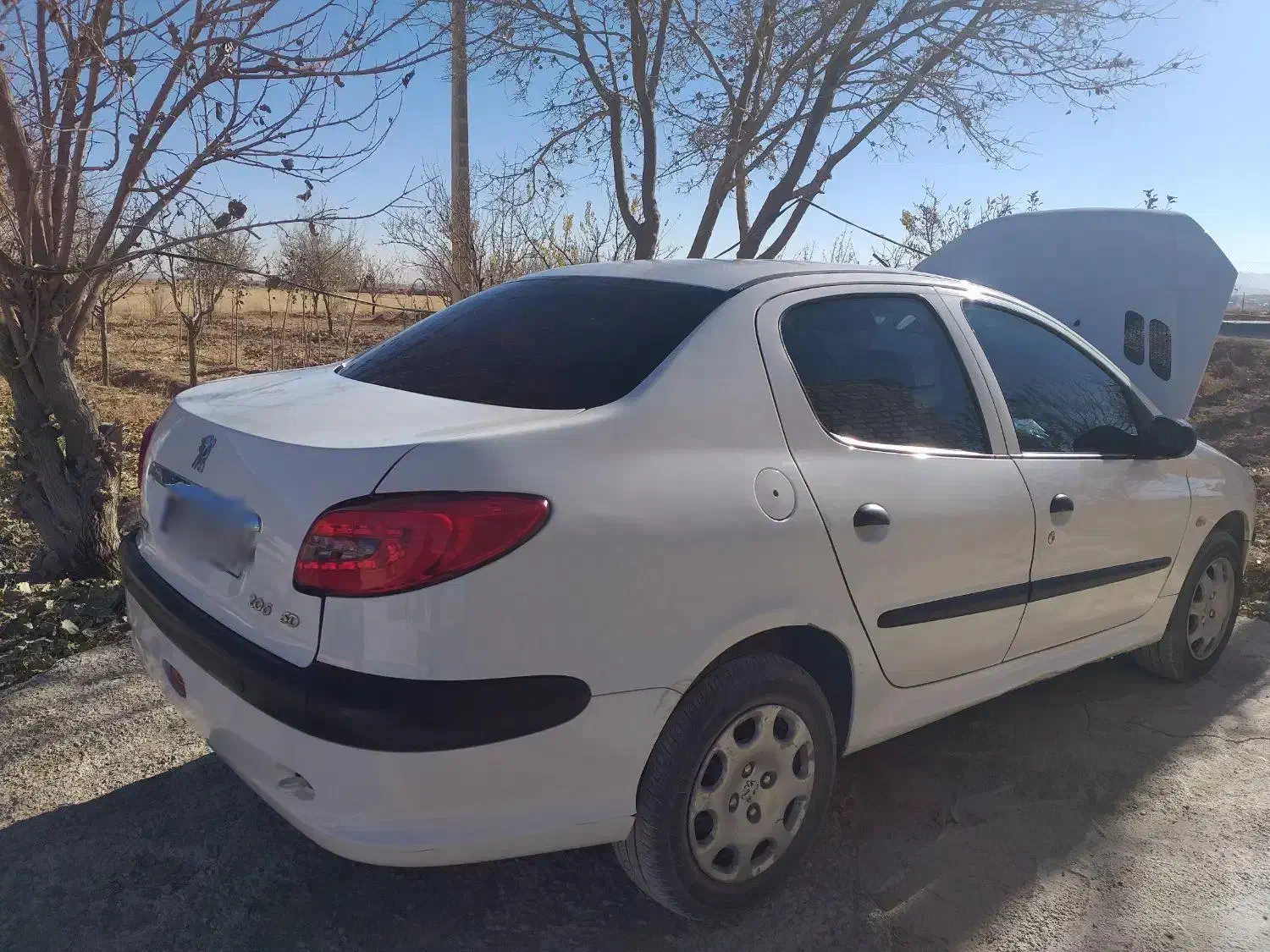 پژو206sd v8مدل95|خودرو سواری و وانت|شیروان (خراسان), |دیوار