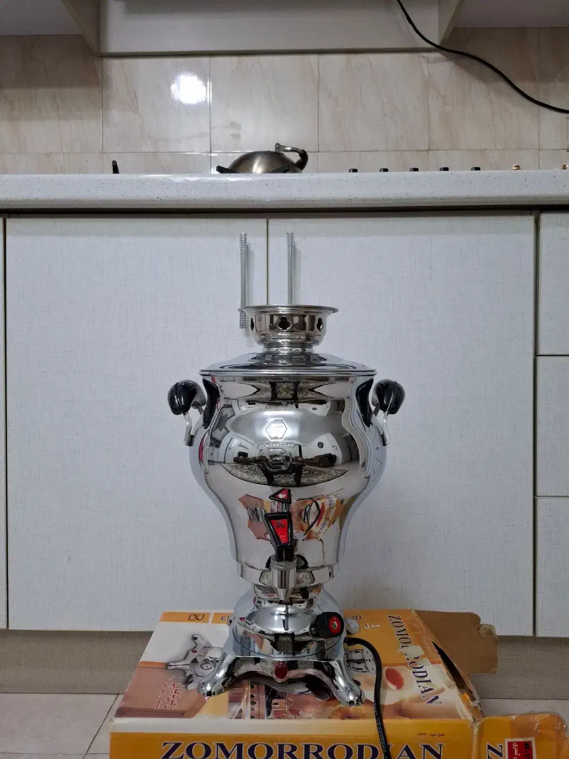 سماور برقی زمردیان|سماور، چایساز، قهوهساز|بندرعباس, |دیوار