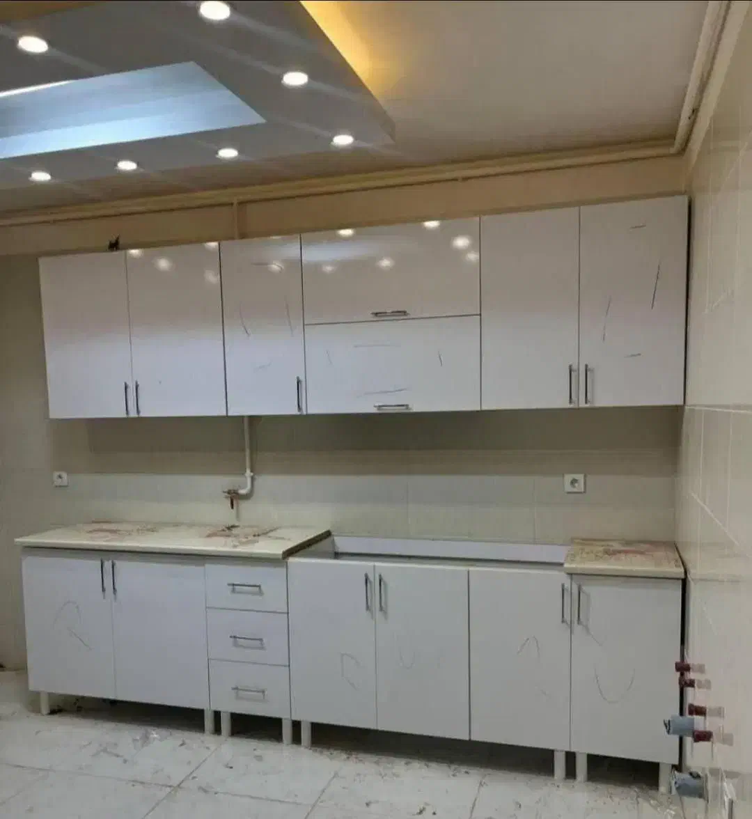 رنگ فندقی کابینت آماده نصب کد918274646|مصالح و تجهیزات ساختمان|فومن, |دیوار