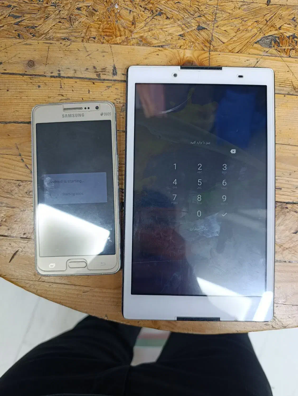 فروش فوری گوشی سامسونگ و تبلت لنوو|موبایل|قائم‌شهر, |دیوار