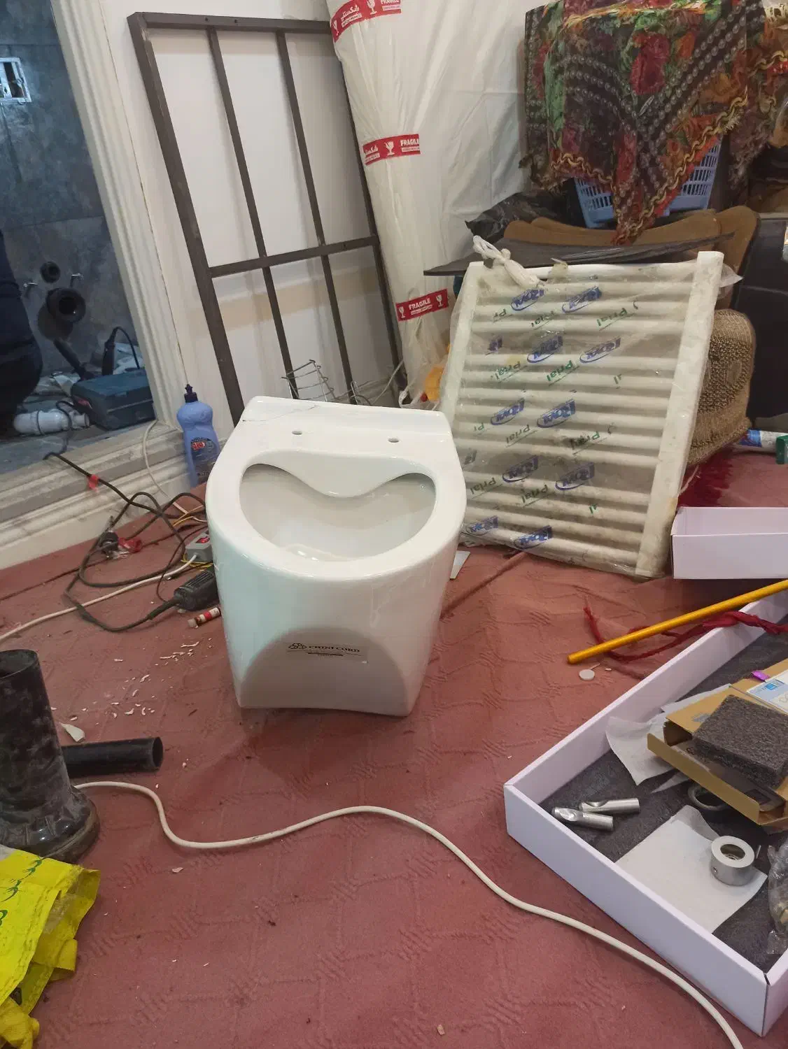 سنگ توالت فرنگی وال هنگ|لوازم سرویس بهداشتی|کرمان, |دیوار