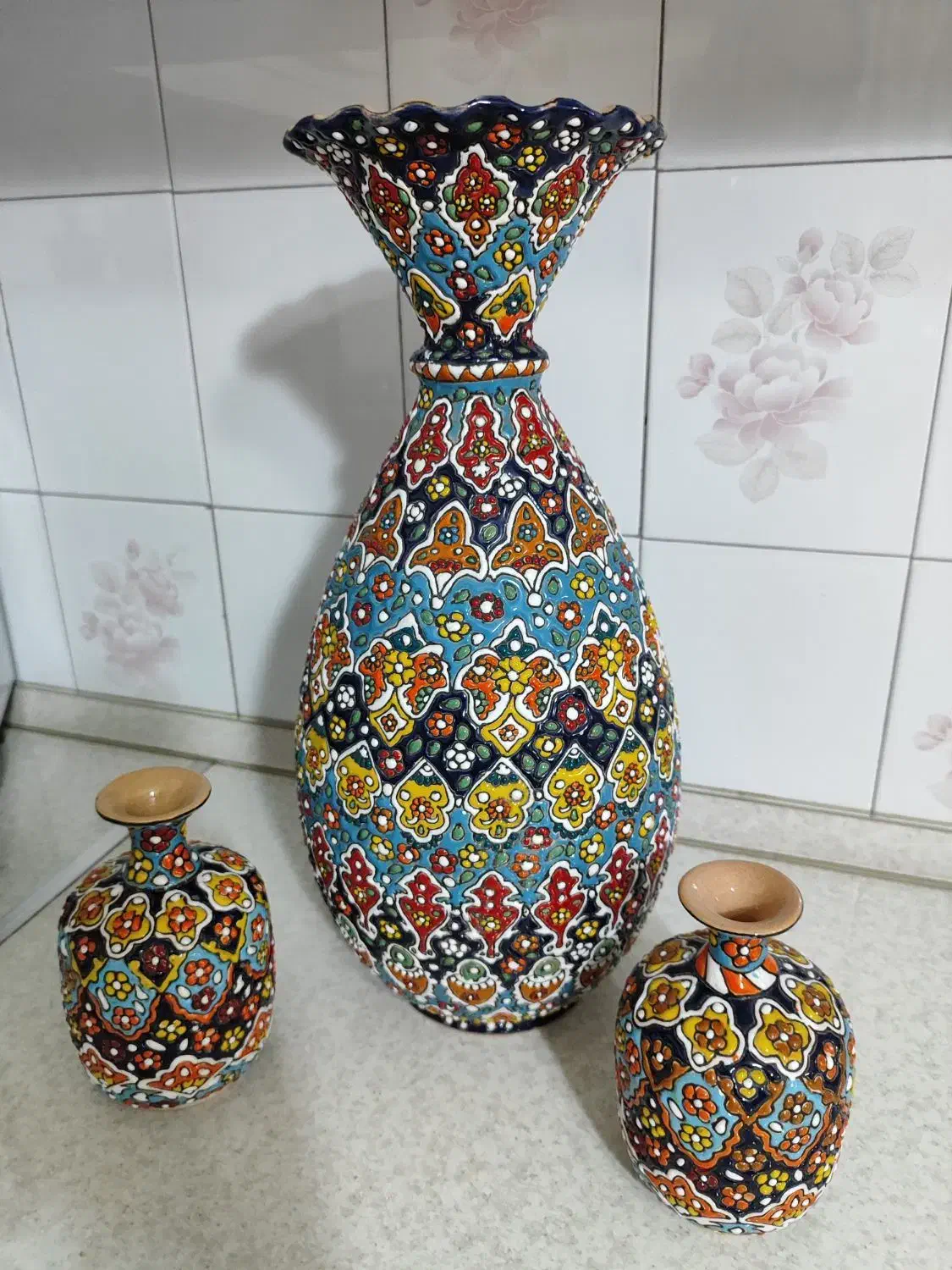 گلدان سنتی|صنایع دستی و سایر لوازم تزئینی|تبریز, |دیوار