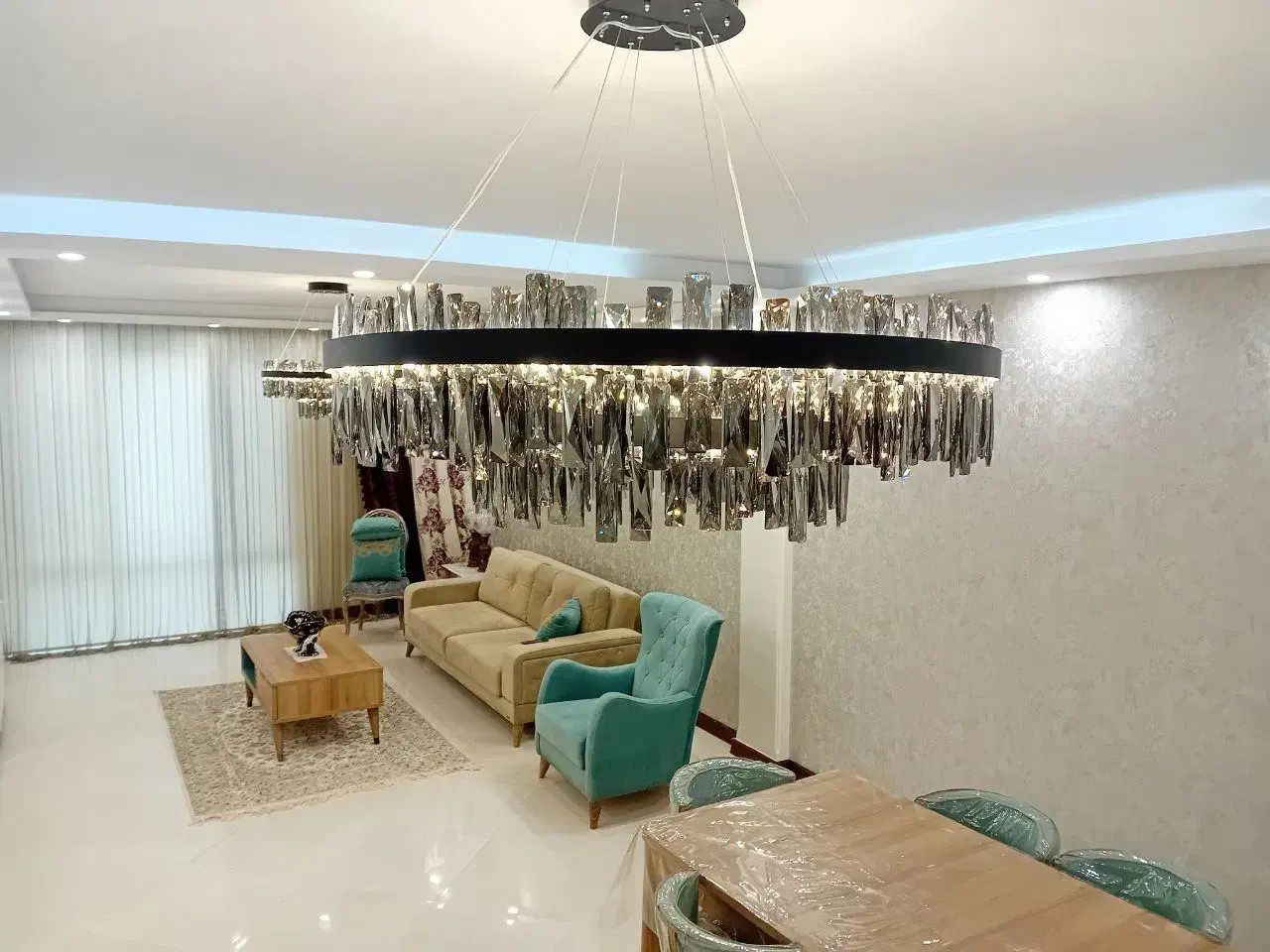 لوستر مدرن|لوستر و چراغ آویز|تهران, میرداماد|دیوار