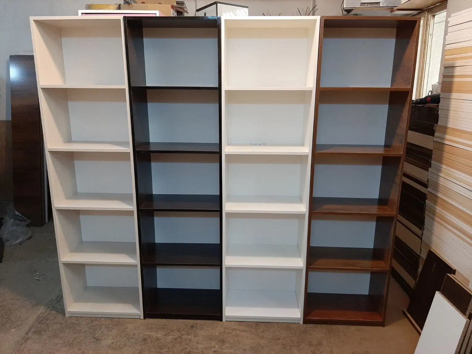 کتابخانه ۵۰ سانتی با ارسال رایگان|کتابخانه، شلف، قفسههای دیواری|تهران, علم و صنعت|دیوار
